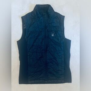GLISSADE Spyder fleece vest size small. Wmns but my son wore age 10-13